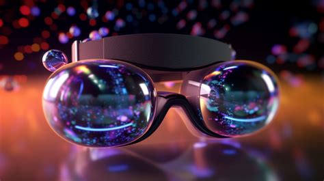 holographic glasses for virtual reality.